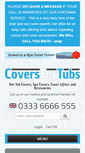 Mobile Screenshot of coversfortubs.co.uk